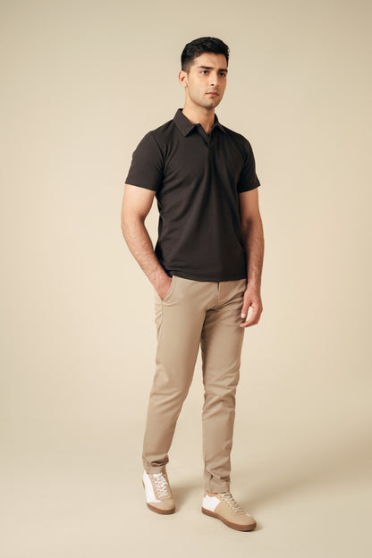 Texture Knit Polo - Miles